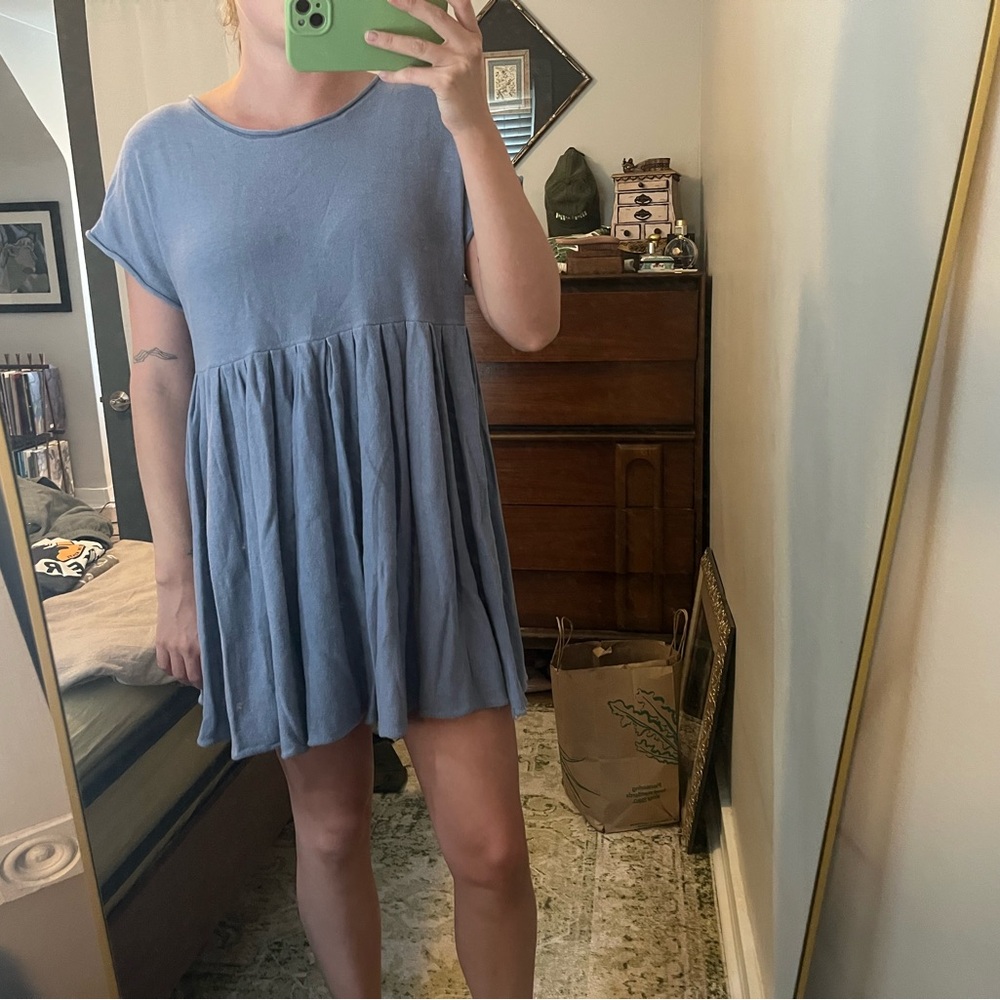 Blue Women's Towel Dress